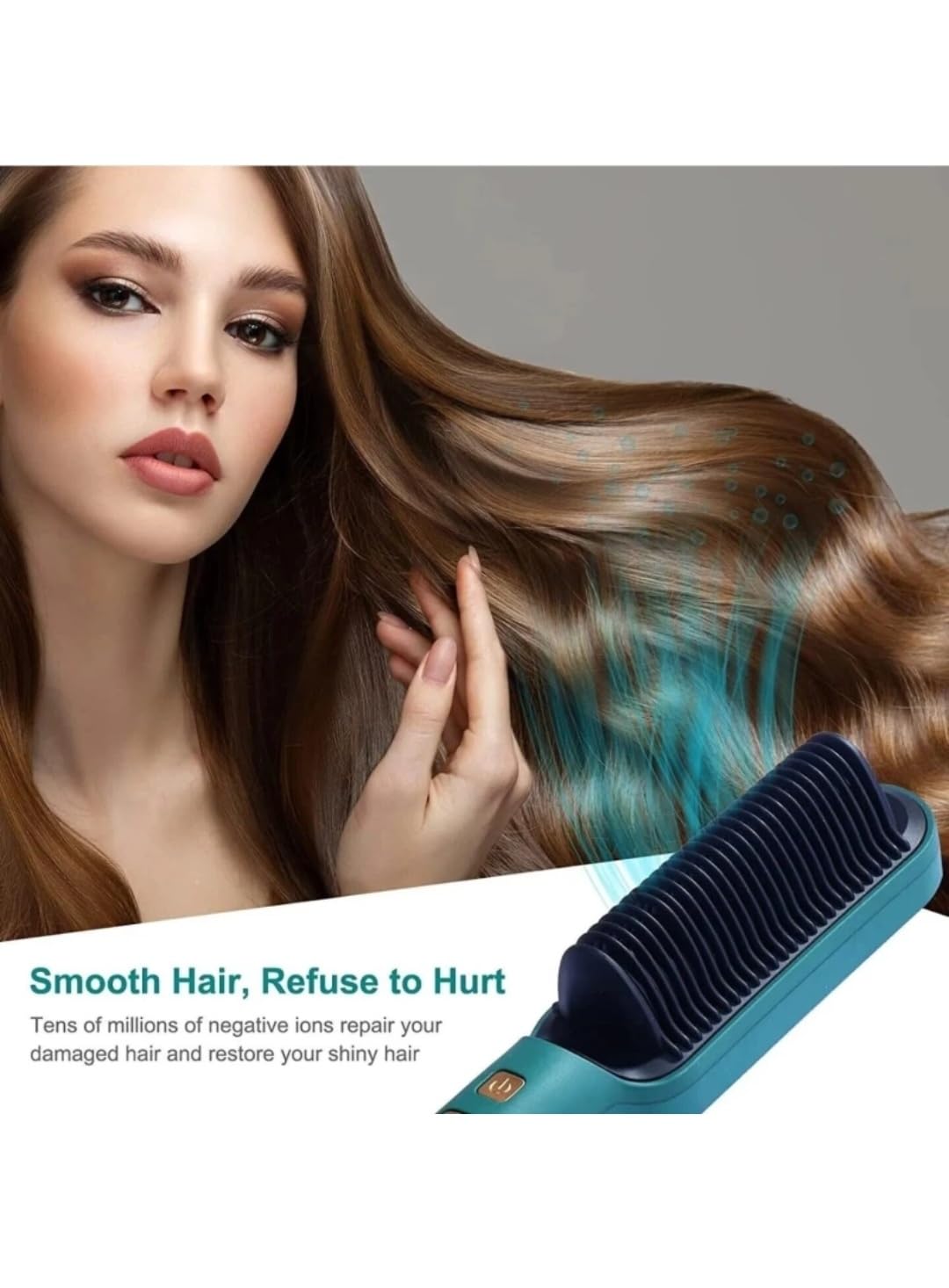 SonicGlide™ Hair Straightener & Curler - Smooth Perfection, Instantly