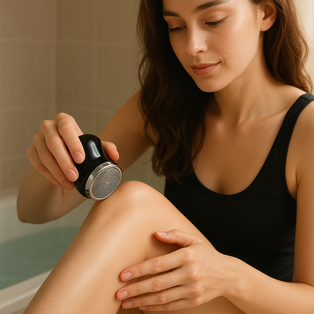 SonicShave™ – Ultra-Portable Razor with Sonic Precision